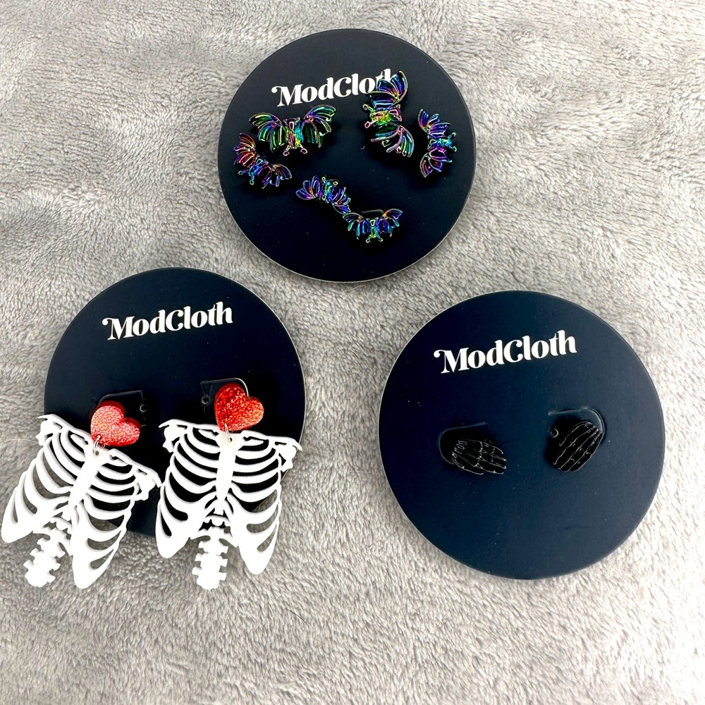 🌟BRAND NEW🌟 ModCloth Halloween Earring Bundle